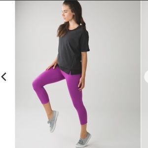 Lululemon Reversible Wonder Under Crop